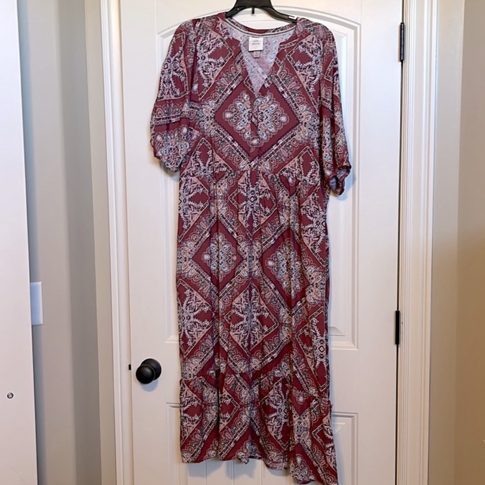 Knox Rose medallion print dress